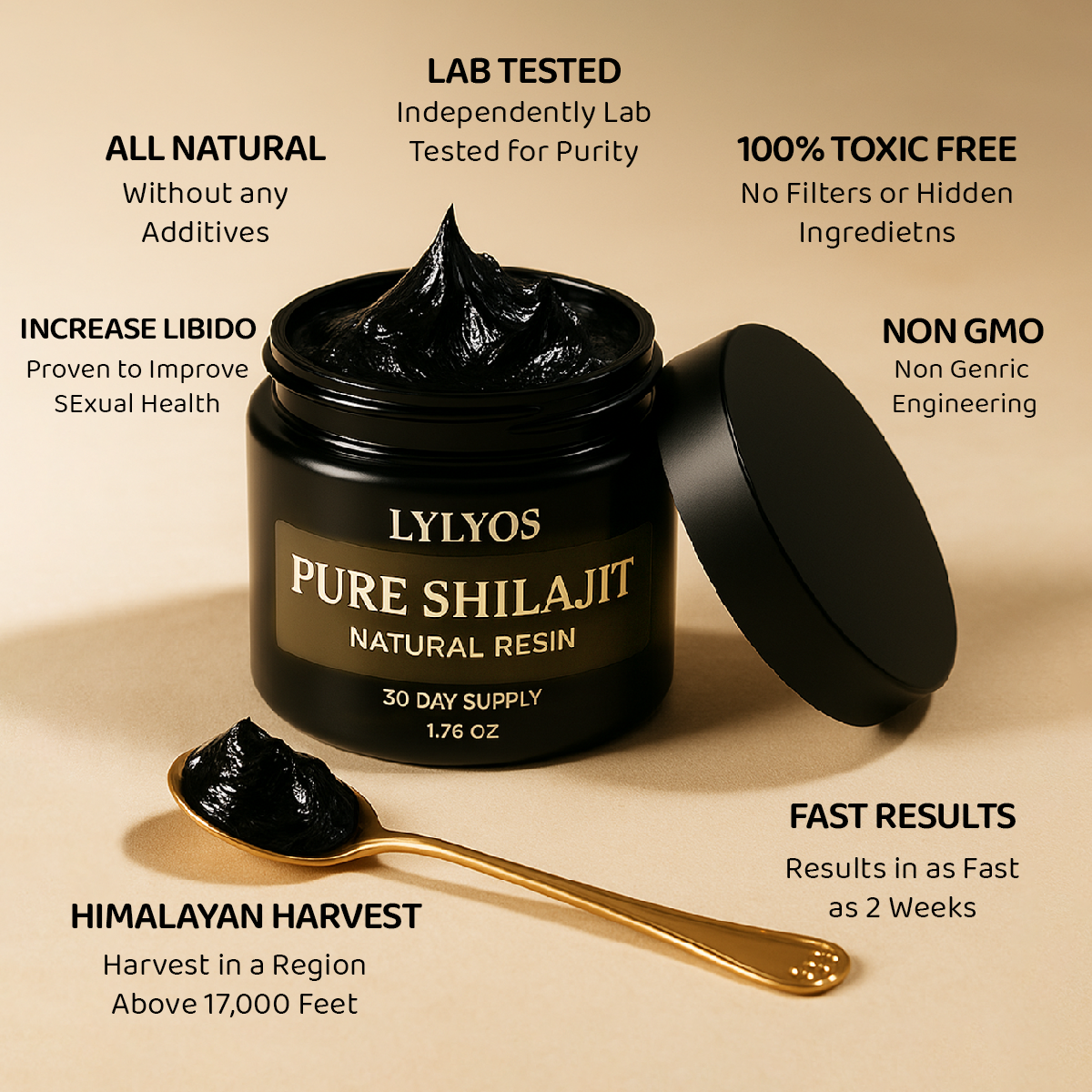 Pure Shilajit Natural Resin