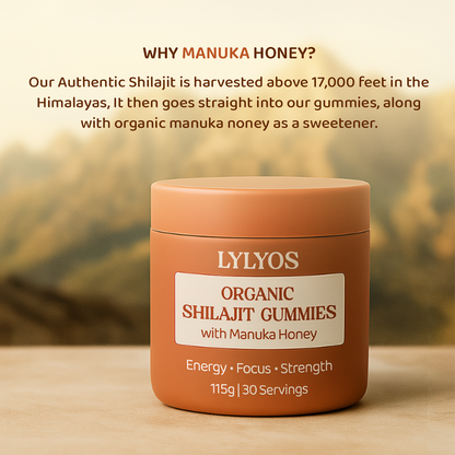 Organic Shilajit Daily Gummies